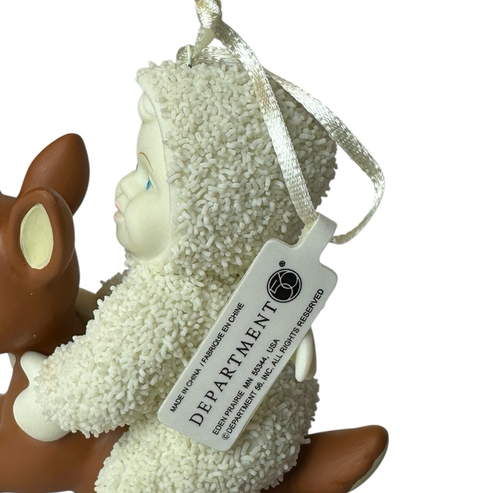 Dept 56 Snowbabies Rudolph “Guiding the sleigh” Ornament - Picture 8 of 9